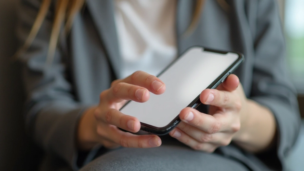 Мобильный телефон с приложением для управления энергией и отслеживания продуктивности